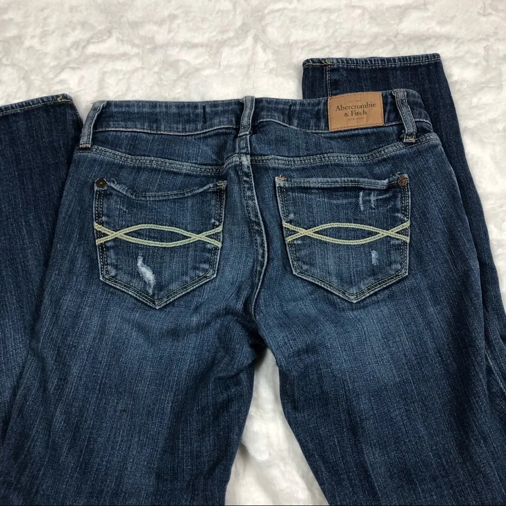 Abercrombie & Fitch Blue Jeans waist 25 - Picture 14 of 16